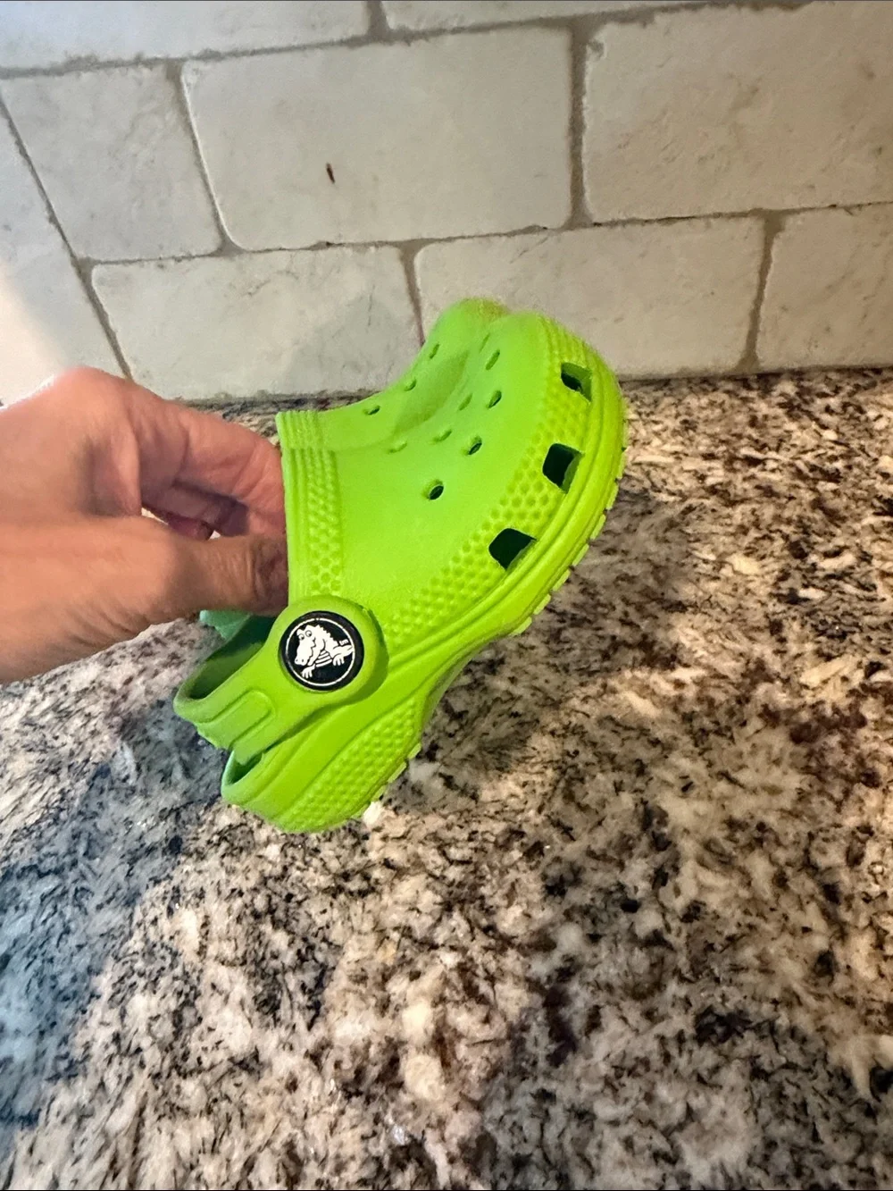Green Baby Crocs